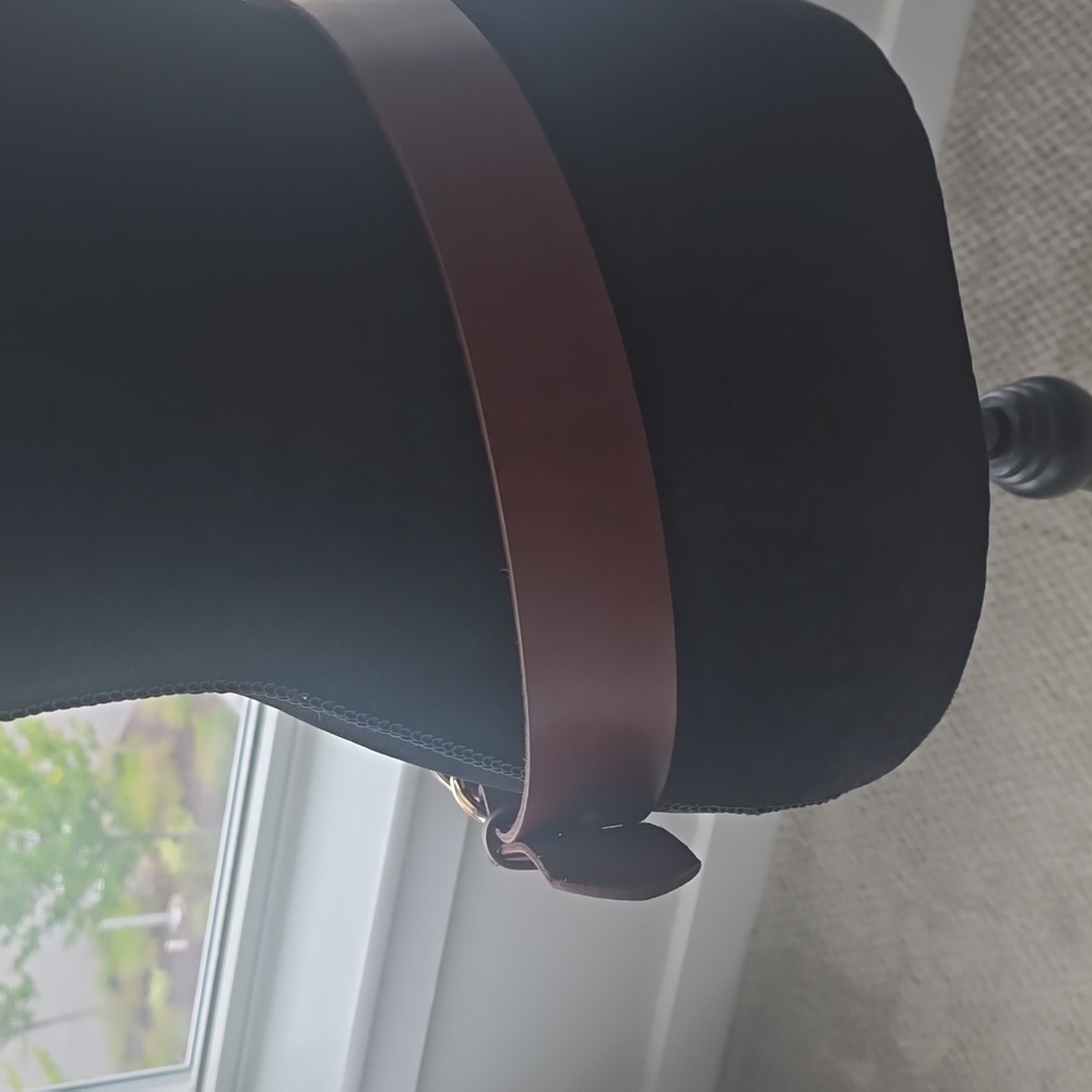 Anthropologie Leather Multi-Ring Belt - Picture 8 of 16